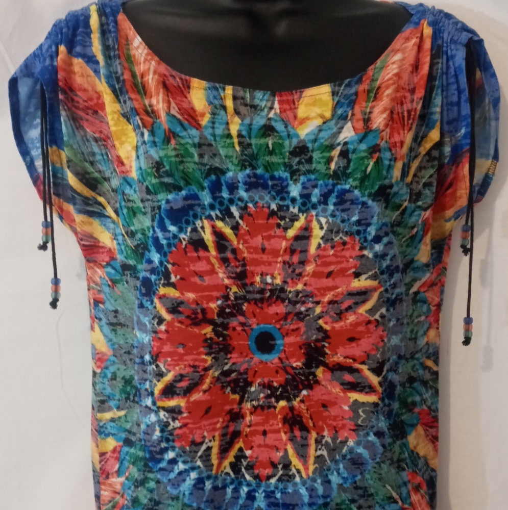 Women's Tricotto Aztec Blouse Small